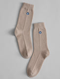 Sleeping Socks with Embroidered Evil Eye