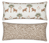 Matouk Palmyra Quilted Lumbar Pillow Cover