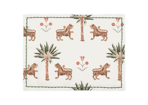 Matouk Tiger Palm Placemats, 14" x 19"