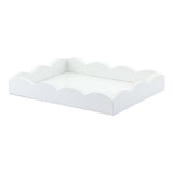Scallop Tray, White