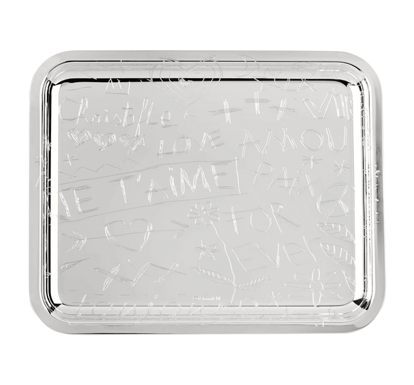 Christofle Silver-Plated Rectangular Tray - 8 X 6 in – The Little