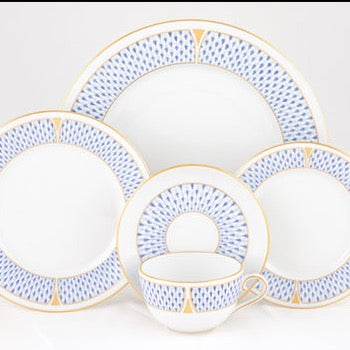 Herend Art Deco Dinnerware - Blue