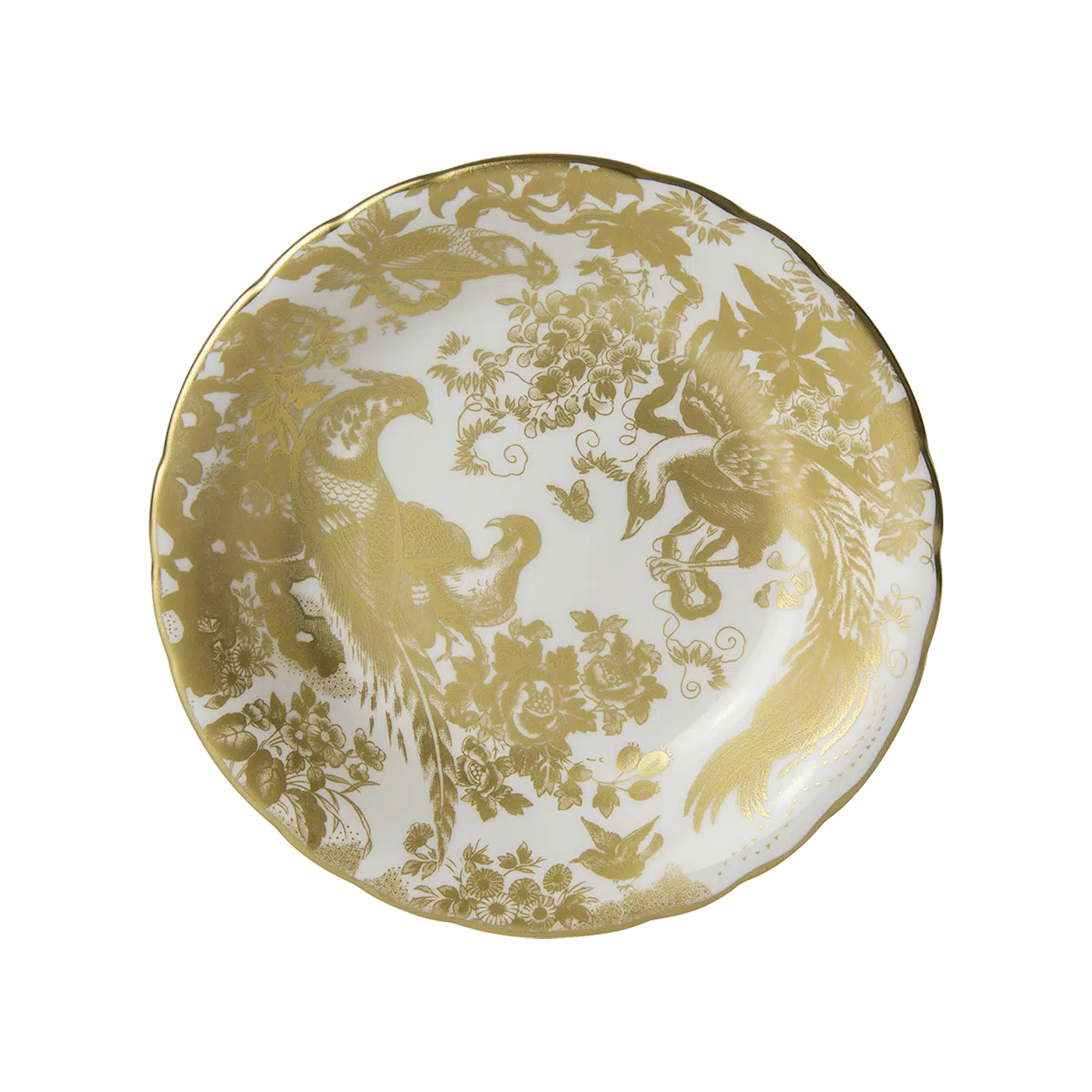 Royal Crown Derby Aves Gold Dinnerware