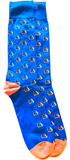 Three Sheets to the Wind Socks (Blue)
