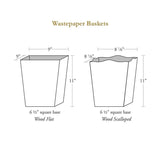 Fox Mask Wastepaper Basket