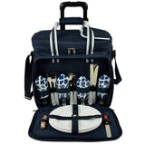 Picnic Cooler for Four with Wheels