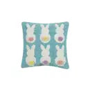 Bunny Backs Hook Pillow