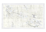 Rectangular Acrylic Tray, Blossom Fantasia
