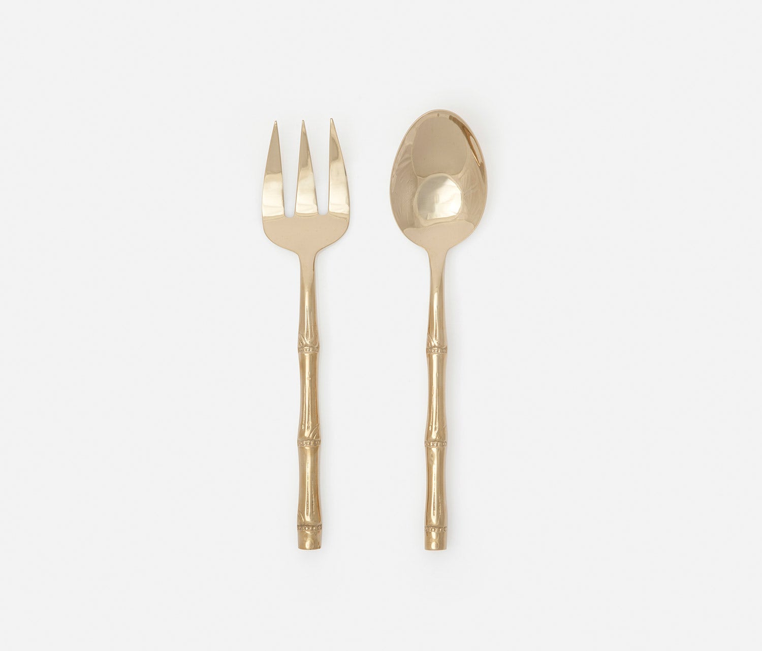 Blue Pheasant Liliana Polished Gold Flatware Collection