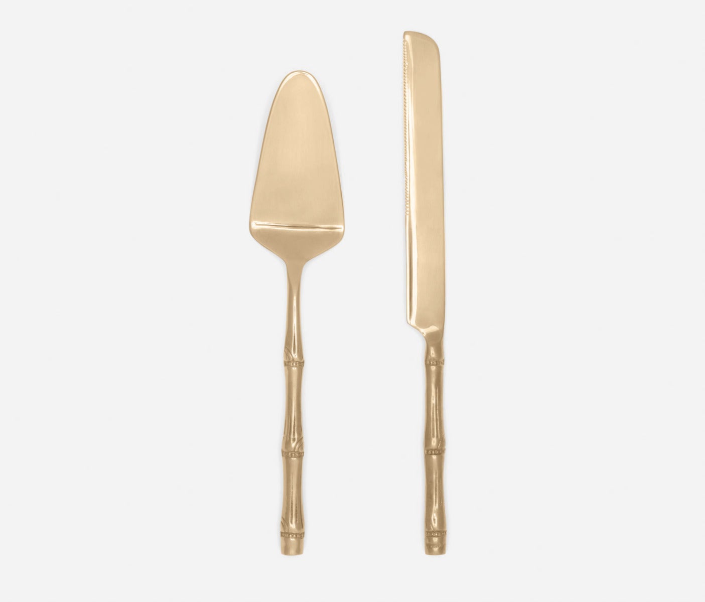 Blue Pheasant Liliana Polished Gold Flatware Collection