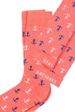Stay Anchored Mini Anchor Nautical Sock by Alynn