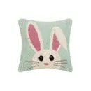 Hello Easter Bunny Hook Pillow