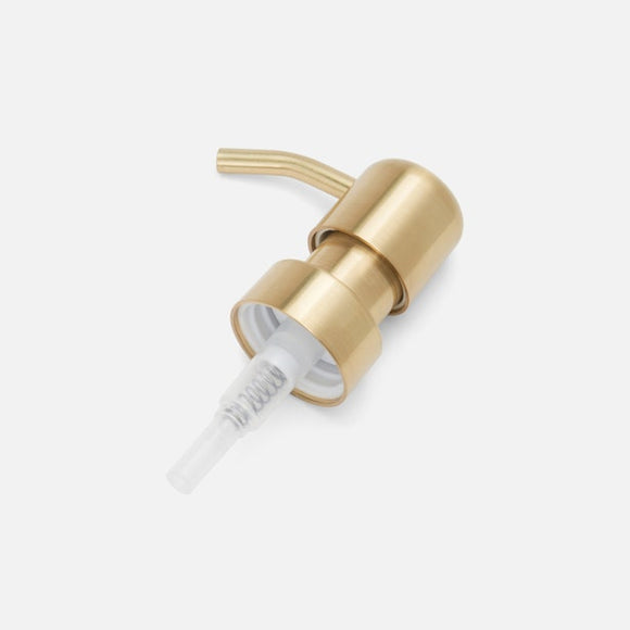 Soap Pump, 21 Birds Head, Brushed Gold Finish