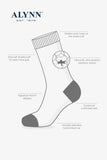 Stay Anchored Mini Anchor Nautical Sock by Alynn