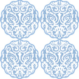 Coaster Set of 4 - Damask