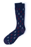 Stay Anchored Mini Anchor Nautical Sock by Alynn