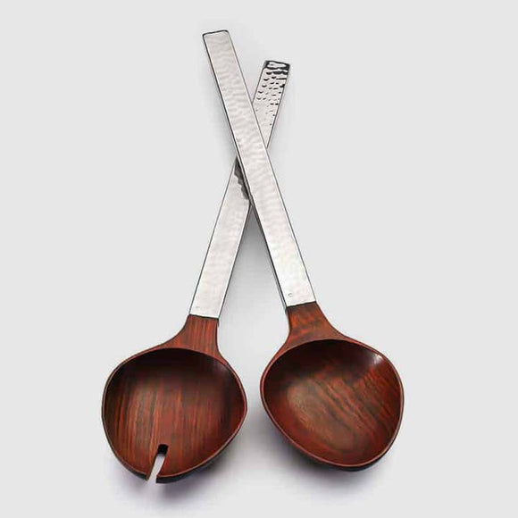 Valencia Salad Set w/ Acacia Wood (2pc Set)