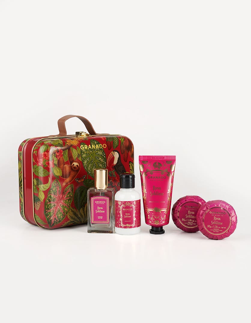 Rosa Sublime Scented Suitcase