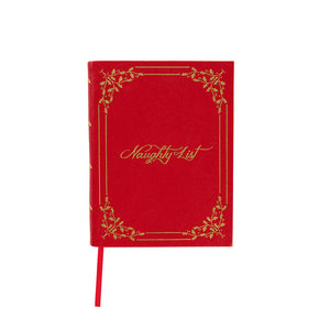 Juliska Naughty/Nice Vegan Leather Embossed Journal