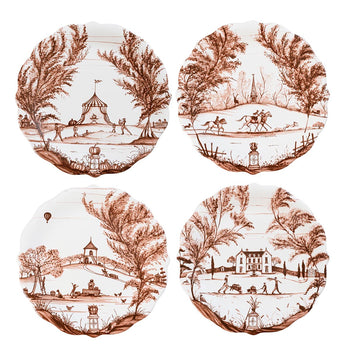 Juliska Country Estate Harvest Party Plate Assorted Set/4