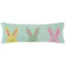 Three Rugee Peeps Type Bunnies Hook Pillow