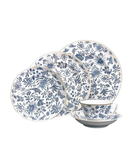 Mottahedeh Sacred Bird & Butterfly Dinnerware