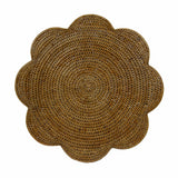 Scallop Rattan Placemat