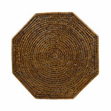 Octagonal Rattan Placemat
