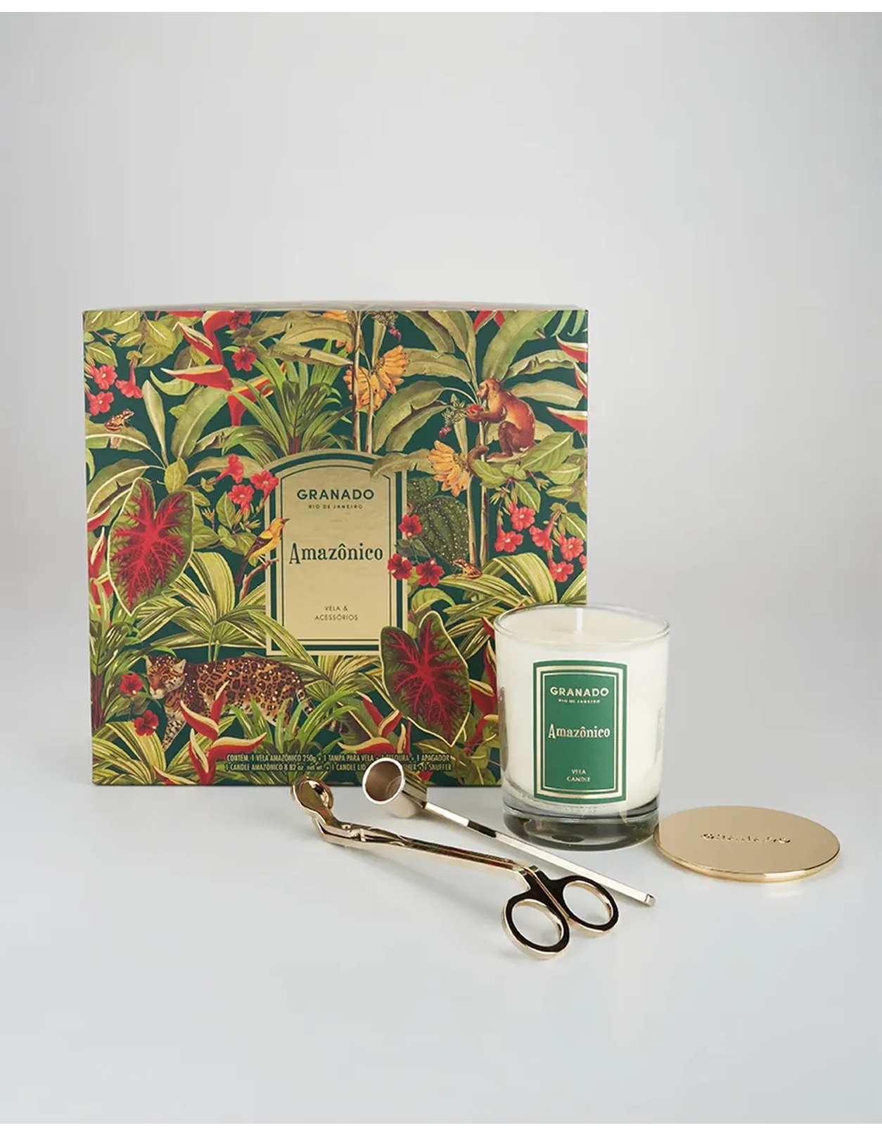 Amazônico Candle & Accessories Set