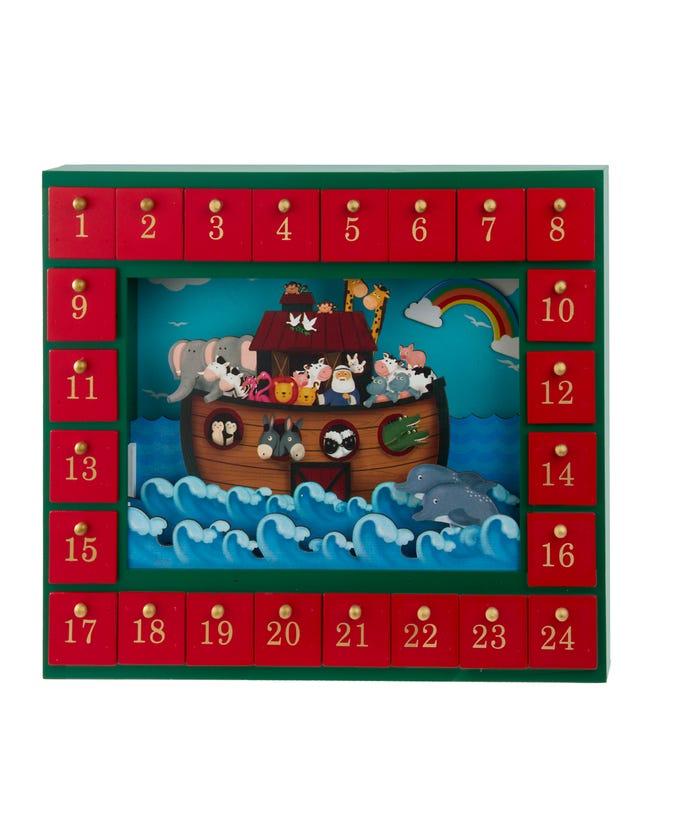 Light-Up Noah's Ark Advent Calendar