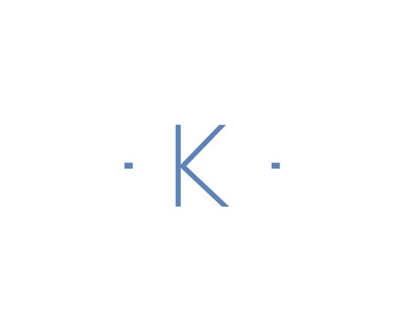 Matouk Milagro Bath Towel, Azure with Initial K