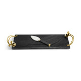 Michael Aram Anemone Cheese Board with Knife