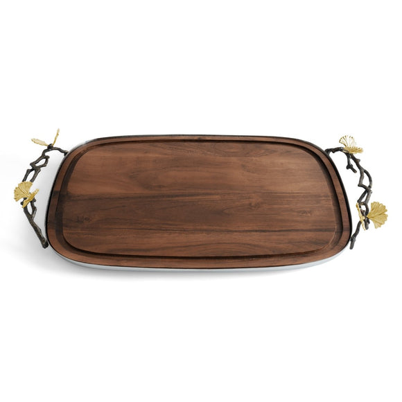 Michael Aram Buttefly Ginkgo Bread Board