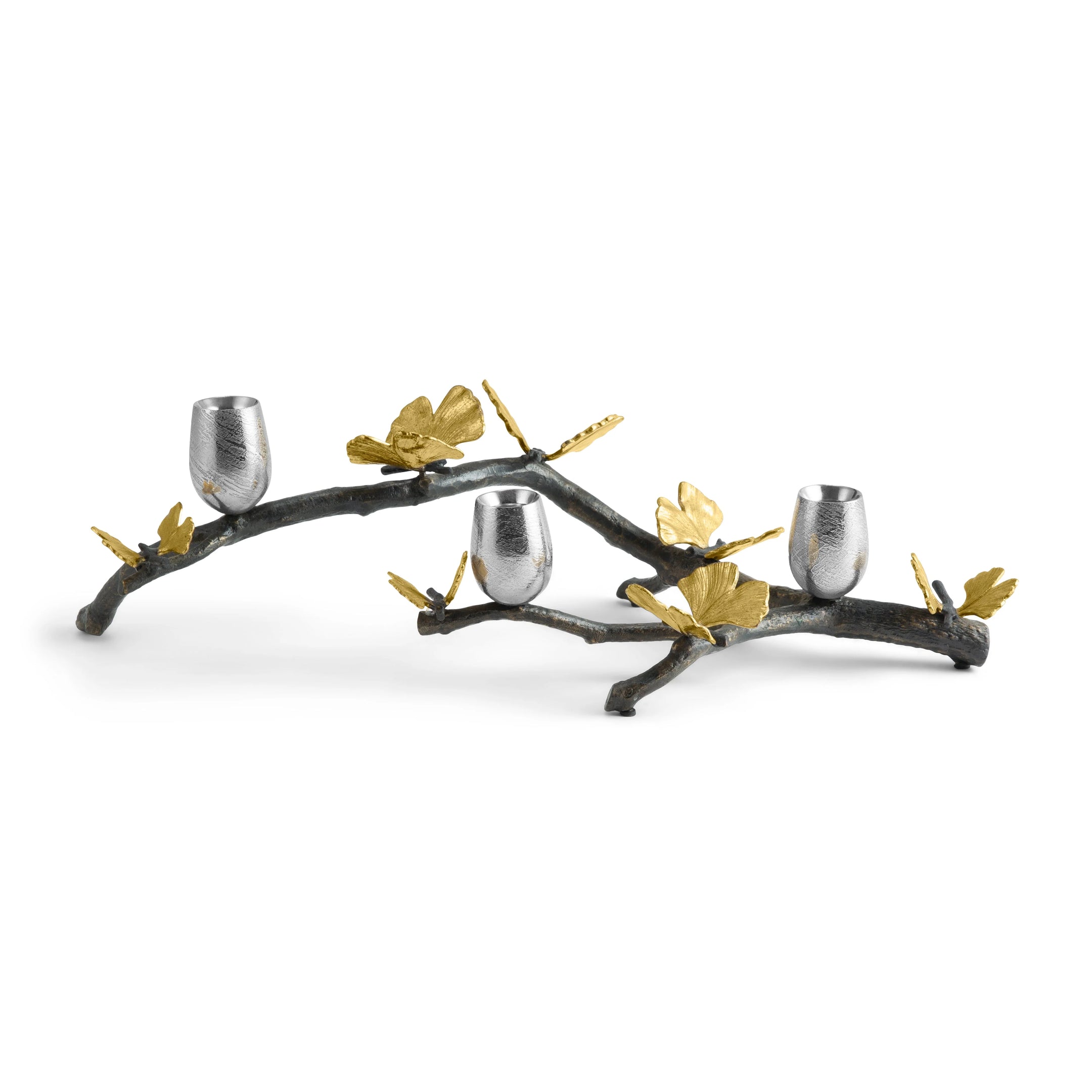 Michael Aram Butterfly Ginkgo Centerpiece Candleholders