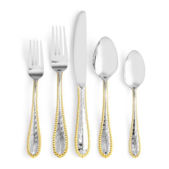 Michael Aram Molten Gold 5-Piece Flatware Set