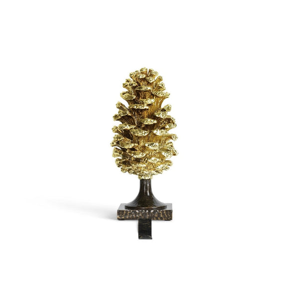 Michael Aram Pine Cone Stocking Holder