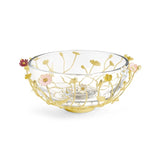 Michael Aram Wildflowers Glass Bowl