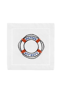 Mother Off Duty Cocktail Napkins Set of 4