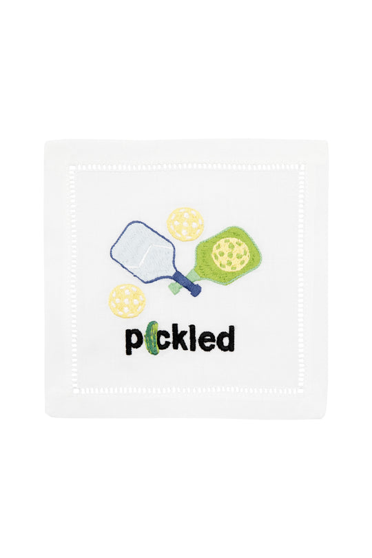 Pickled Cocktail Napkins Set of 4