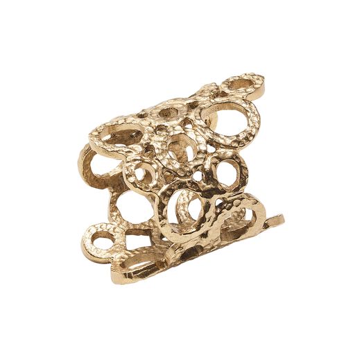 Kim Seybert Orbit Napkin Ring in Gold