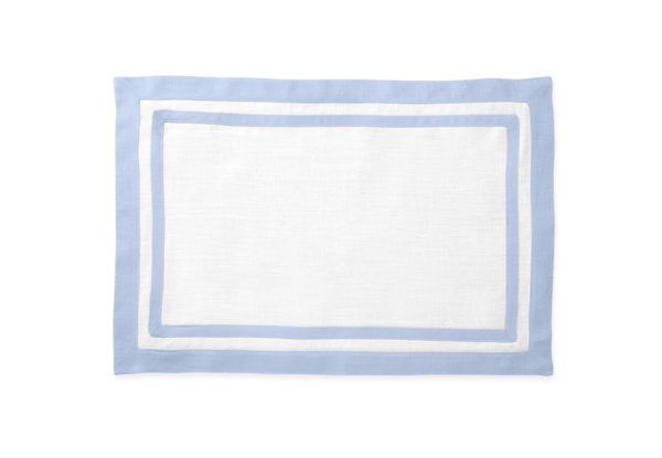Matouk Double Border Rectangle Placemat - set of 4 - DISCONTINUED