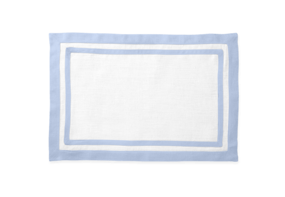 Matouk Double Border Rectangle Placemat - set of 4