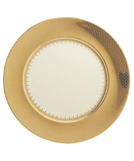 Mottahedeh Gold Lace Service Plate