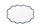 Matouk Scallop Edge Oval Placemat- Set of 4