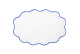 Matouk Scallop Edge Oval Placemat- Set of 4