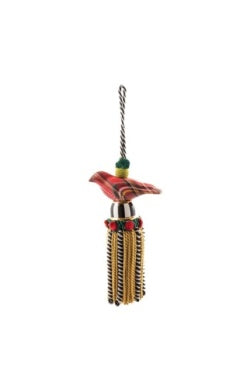 Tartastic Ceramic Bird Tassel