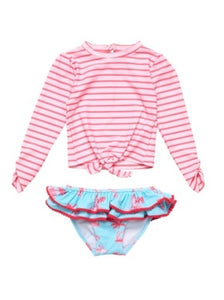 Lighthouse Island Sustainable LS Ruffle Set