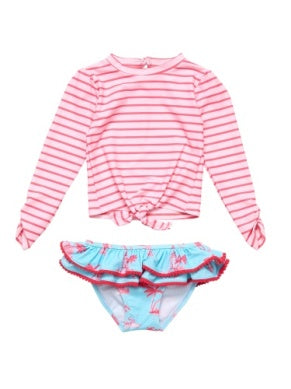 Lighthouse Island Sustainable LS Ruffle Set