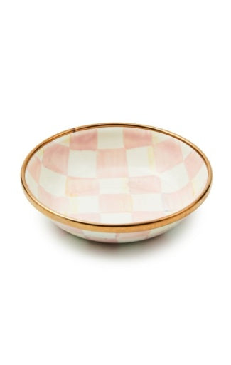 Rosy Check Dipping Bowl