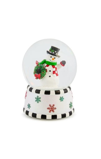 Check It Out Snowman Snow Globe
